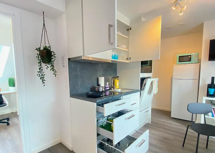 شقة Ruhige, Neue Dachwohnung An Altstadt, Naehe Messe *